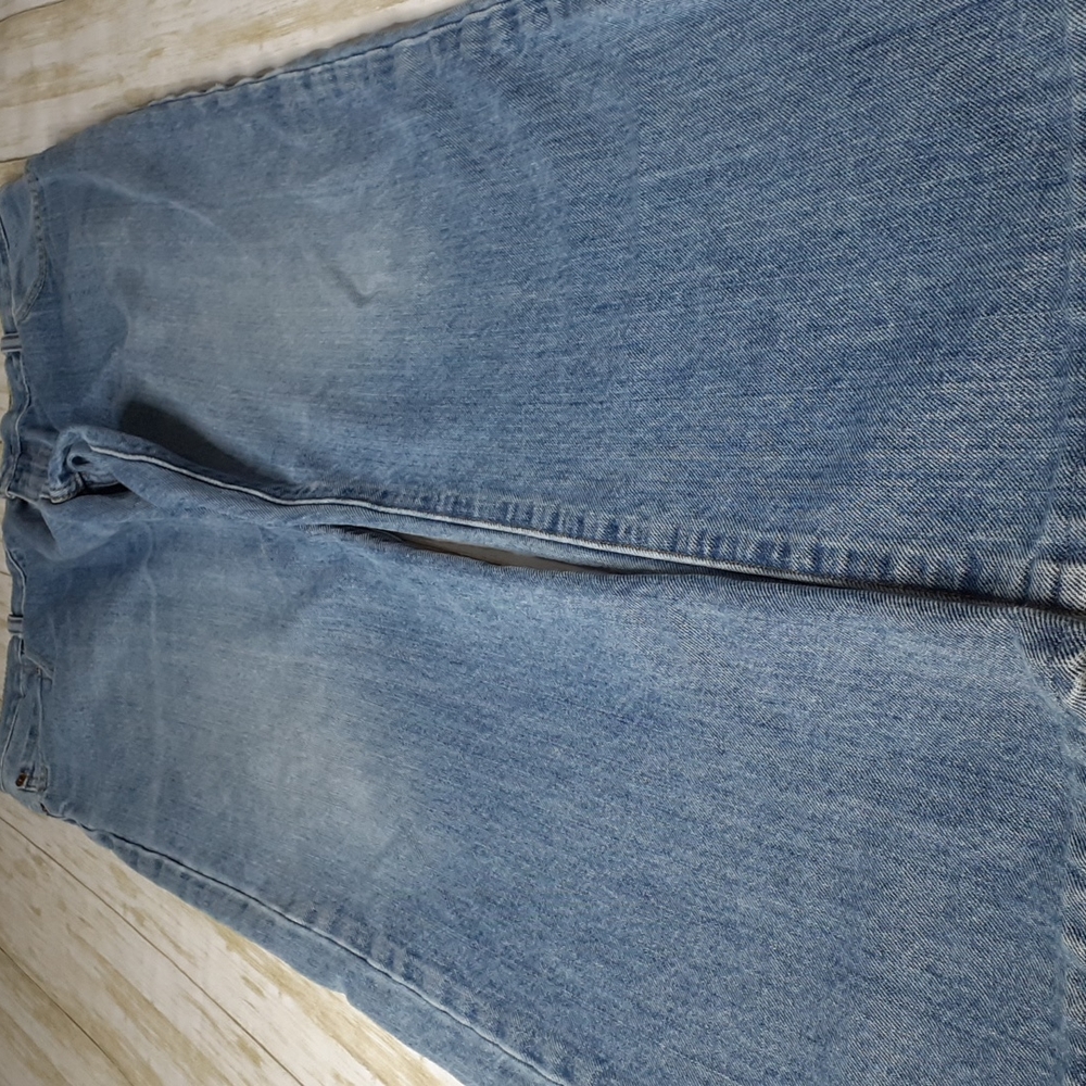 Levi's 517 Medium Blue Bootcut Blue Jeans Size W36 L34 - Picture 10 of 16